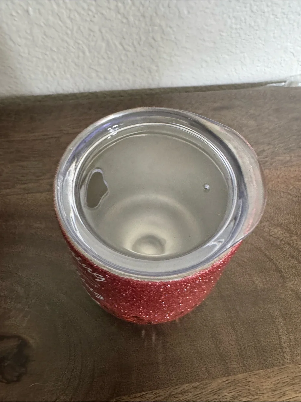 Glitter Handmade Travel Running Wine Glass Tumbler